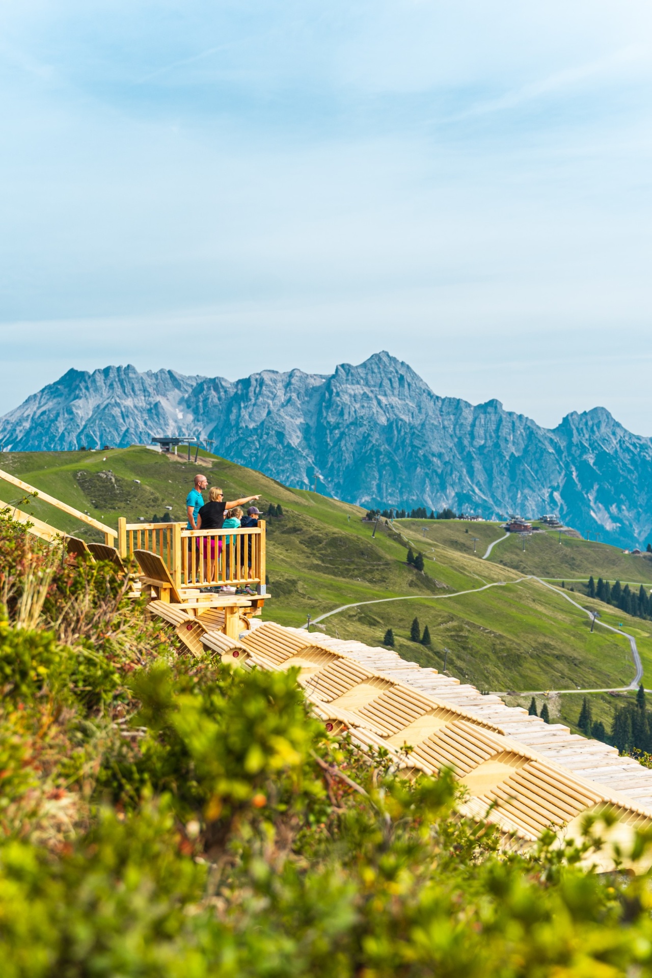 Naturkino am Asitz mit Bergpanorama