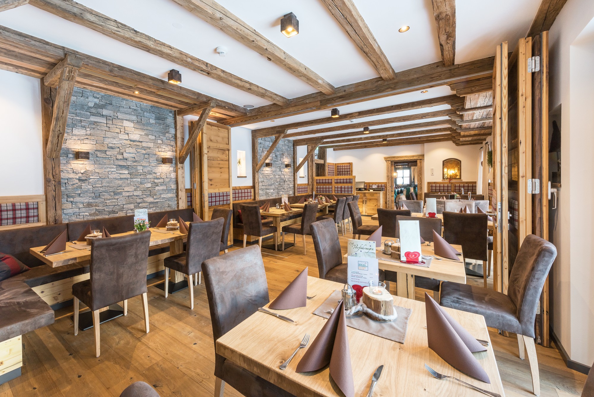 Stilvolles Restaurant-Interieur